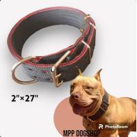 ราคา ปลอกคอพิทบูล 2 x27 สีดำแดง (20410881534)