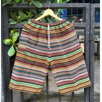 ราคา กางเกงผ้าทอนากา ขา4ส่วน กางเกงพื้นเมือง ฟรีไซส์ พร้อมส่ง (20570090691)