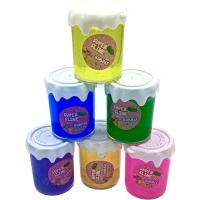 ราคา สไลม์ผลไม้ มีกากเพชร สลาม slime งานดีไม่เหนียวติดมือ ฝึกพัฒนาการเด็ก สลามยืด Bigmart (19484541652)