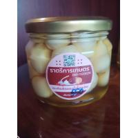ราคา กระเทียมโทนดองน้ำผึ้งและโสม รสชาต หวาน หอม กรอบ อร่อย บรรจุในขวดแก้วอย่างดี ขนาด 550 กรัม (20667872465)