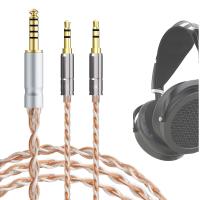 ราคา สายเคเบิลสมดุล GEEKRIA 4 4มม เข้ากันได้กับสายลำโพงชุบเงินถัก HIFIMAN Sundara C 4 4มม เป็นแบบคู่3 5มม ตัวผู้ 5ft (21035697604)