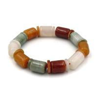 ราคา JADE หยกพม่าแท้ ทรงกระบอก เลือกสีได้ หลากสี เขียว ขาว หินแห่งความโชคดี สร้อยข้อมือหยกแท้ by siamonlineshop (15095543355)