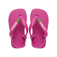 ราคา Havaianas รองเท้าแตะเด็ก Baby Brasil Logo Flip Flops Pink Gum Pink Gum รุ่น 41405775342KPIXX รองเท้าเด็ก (20530168345)