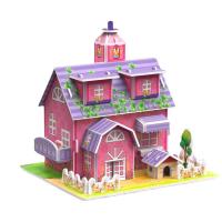 ราคา จิ๊กซอว์โมเดล จิ๊กซอว์โมเดลบ้าน จิ๊กซอว์สามมิติ จิ๊กซอว์กระดาษ 3D Jigsaw puzzle (10035985012)