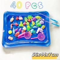 ราคา ชุดตกปลาของเล่น พร้อมอุปกรณ์ ชุดตกปลาแม่เหล็ก เกมตกปลาแม่เหล็ก ของเล่นตกปลา (20694532152)