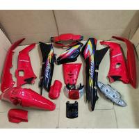 ราคา wave100 เวฟ110s ไฟหน้าตาคู่ สีแดงดำ พร้อมติดลาย wave100s ปี2002 กาบรถ ชุดสี แฟริ่ง เฟรมรถ wave110s (19289340671)