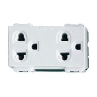 ราคา Panasonic ปลั๊กกราวน์คู่ รุ่น WEG 15929 มี 5 สี พานาโซนิค WEG15929 Full Color Wide Series (11242777725)