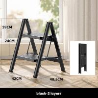 ราคา XINLANYASHE บันไดพับ บันไดพับ บันไดพับหนา บันไดอเนกประสงค์ บันไดยืดไสลด์ สามารถจัดเก็บ 2 3 4 ขั้น บันไดพับ บันได (17362822432)