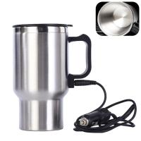 ราคา กาต้มน้ำในรถ12v แก้วทำน้ำอุ่นในรถ ขนาด450มล เเก้วน้ำใช้ในรถ ถ้วยทำความร้อนในรถ ถ้วยความร้อนไฟฟ้าในรถ แก้วเก็บความร้อนสเตนเลส กาต้มน้ำไฟฟ้าสำหรับรถยนต์ (20766787402)