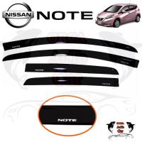 ราคา คิ้วกันสาด กันสาด NISSAN NOTE นิสสันโน๊ต ใหม่และเก่าใส่เหมือนกัน 2017 2022 (13073879784)