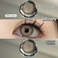 ราคา จัดส่งฟรี FUNSACHY คอนแทคเลนส์ Black Brown Gray Blue ขนาด14 0 14 2 14 5mm คอนแทคเลนส์ตาโต (20149624362)
