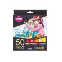 ราคา สีไม้มาสเตอร์อาร์ต Master Art 24 36 สี 50 สี รุ่นมังงะ Manga Master Series Special Collection (20940838766)