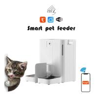 ราคา JKliv Tuya Smart Dual Pot Pet Feeder 6L เครื่องให้อาหารสุนัขและแมวอัตโนมัติ (20905879793)
