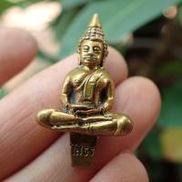 ราคา ลดทั้งร้าน พระยอดธง ยอดธง หลวงพ่อโสธร ปี39 เนื้อทองเหลืองรมสีนาค (19427418551)