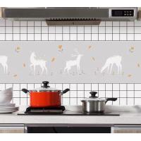 ราคา ขนาด60 3เมตร วอลเปเปอร์ สติ๊กเกอร์ติดห้องครัว สติ๊กเกอร์ติดผนัง กันน้ำ กันน้ำมันกระเด็น ทนความร้อน ติดง่ายมีกาวในตัว ลอกออกไม่ทิ้งกาว (10623848525)