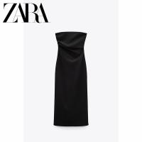 ราคา Zara ใหม่ TRF ชุดมิดี้เดรส สําหรับผู้หญิง (20505116694)