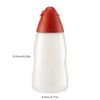 ราคา ขวดบีบซอสพลาสติกรูปทรงจรวดพร้อมอุปกรณ์ใส่เครื่องปรุงอาหารขวดจ่ายน้ำยาน้ำสลัดมะเขือเทศสำเร็จการศึกษา (20915847635)