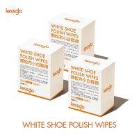 ราคา lessgo ผ้าเช็ดรองเท้า แผ่นเช็ดทำความสะอาดรองเท้า shoe cleaner Shoe wipes แยกซอง สปาทิชชู่รองเท้า ผ้าเปียกผสมน้ำยา (19083850100)