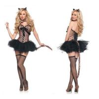 ราคา พิมพ์เสือดาวพิมพ์เสือแมวสาวคอสเพลย์ชุดฮาโลวีนชุดแม่มดชุดแมวสาวชุดปาร์ตี้ Ds เครื่องแต่งกาย (19425043823)