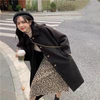 ราคา NICK เสื้อโค้ทหญิง เสื้อโค้ทเวอร์ชั่นเกาหลีของการออกแบบสบายๆเฉพาะเสื้อโค้ทตรงกลางความยาวที่ไม่ซ้ำกันเหมาะสำหรับฤดูใบไม้ร่วงและฤดูหนาว เสื้อสูทเกาหลี jacket women coatover สูตรแฟชั่นหญิง (16221168608)