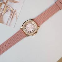 ราคา Geneva watch นาฬิกาข้อมือผู้หญิง หน้าปาเต๊ะ รุ่นเลขโรมัน (19737359882)