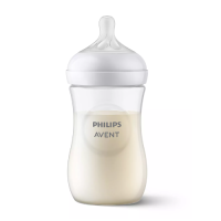 ราคา Avent ขวดนม Natural Response 260ml 9oz จุกนมไม่ดูดไม่ไหล ระดับ 3 สำหรับเด็ก 1m (20976543607)
