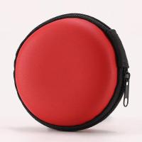ราคา กระเป๋าสตางค์กระเป๋าเก็บของหูฟังมีสายทรงกลมกระเป๋าใส่หูฟัง EVA สายข้อมูลกระเป๋าใส่หูฟังกล่องซิปศูนย์ (20877307754)