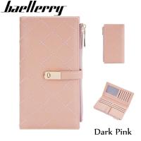 ราคา Baellerry กระเป๋าสตางค์ทรงยาวสำหรับผู้หญิงกระเป๋าเงินแฟชั่นกระเป๋าสตางค์หนังกระเป๋าเงินกระเป๋าถือ2023กระเป๋าสตางค์สตรีซองใส่บัตร (17299581741)