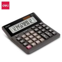 ราคา เครื่องคิดเลข Deli 12หลักแบบคู่ TE301อุปกรณ์สำนักงานธุรกิจแหล่งจ่ายไฟ (20456104276)
