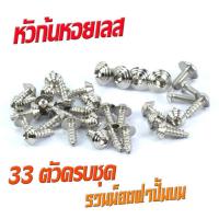 ราคา น็อตชุดสี นูโวเอ็มเอ็ก น็อตสแตนเลสคอนโซน ชุดสี รุ่น NOUVO mx 2004 2009 1ชุดมี 33 ตัวครบชุด น็อตชุดเฟรม สแตนเลส นูโว น็อตแต่ง นูโวตัวใหม่ (16249238795)