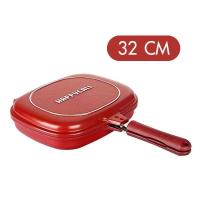 ราคา กระทะ 2 ด้าน กระทะอเนกประสงค์ กระทะเทฟล่อน กระทะปิ้ง ย่าง อบ ทอด กระทะทำอาหาร เครื่องครัว เทปล่อน SPLNET MALL (17241233780)