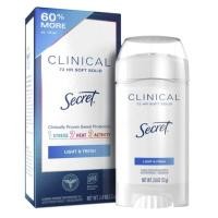 ราคา Secret Clinical Strength Deodorant for Women Soft Solid Light and Fresh 2 6 Oz (14353124173)