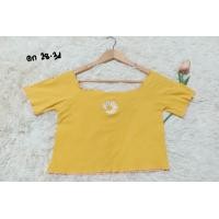 ราคา เสื้อแฟชั่นมือ2 เสื้อครอป เสื้อไหมพรม เสื้อทำงาน (17927259050)