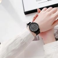 ราคา ใหม่ นาฬิกาคู่นาฬิกานักเรียงใส่ง่ายนาฬิกาควอตซ์สายยางสีดำ สายเรซิ่น นาฬิกาแฟชั่น ใส่ได้ทั้งชายและหญิง (21174966141)