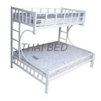 ราคา โครงเตียงเหล็ก2ชั้นที่นอนได้ทั้งครอบครัว รุ่น FAMILY Steel bunk bed 5F 3F (523940098)
