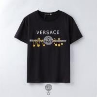 ราคา S 5XL S 5XL New VERSACE cotton T shirt men and women with the same style tag label (20808066963)
