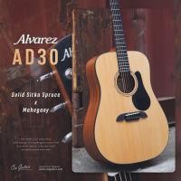 ราคา Alvarez AD30 กีตาร์โปร่ง Top Solid รุ่นประหยัด Sitka Spruce Mahogany (8774988595)