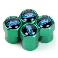 ราคา วาล์ววงล้อรถยนต์หกเหลี่ยม4ชิ้นก้านยางฝาครอบสำหรับ FORD ฝาจุกลมยาง (18285219915)