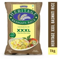 ราคา Daawat Heritage XXXL Basmati Rice Basmati Rice Long Grain Polished 1 kg Best Before 27 4 2026 (20607315567)
