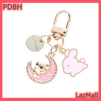 ราคา PDBH พวงกุญแจรูปกระต่ายพระจันทร์ลดกระหน่ำสำหรับเด็กผู้หญิงกระเป๋าเป้สะพายหลังจี้กระต่ายพวงกุญแจของขวัญพวงกุญแจเครื่องประดับในรถ (21023276362)