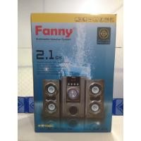 ราคา ชุดเครื่องเสียง ตู้ลำโพง โฮมเธียรเตอร์ 2 1 FANNY BT 7000 Multimedia Speaker System FM Radio USB SD Card BLUETOOTH Volume BASS TREBLE Power 40 W 15Wx2 MAX 1500 W watts Frequency 40 Hz 20 Khz (219562455