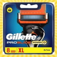 ราคา Gillette FUSION5 PROGLIDE Blades Pack 8 Power New Last packaging (1847616179)