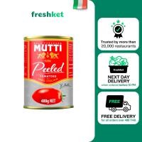 ราคา มะเขือเทศปอกเปลือกในน้ำมะเขือเทศ ตรามูตติ 400 กรัม กระป๋อง (20683056469)