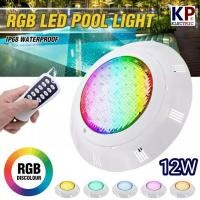 ราคา KP มีประกัน ไฟสระว่ายน้ำ led RGB เปลี่ยนสี 12V 24V 12W 18W 24W ติดตั้งเป็นไฟสระน้ำ โคมไฟสระน้ำ ไฟสระน้ำ ไฟน้ำพุ ไฟใต้น้ำ pool light (5731330753)