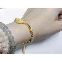 ราคา สร้อยข้อมือสามกษักษัตริย์นาคบ่วงบาศหินไหมทอง สายรูด (21177849079)