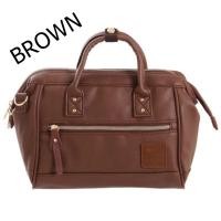ราคา ok good Anello PU mini boston 2way shoulder bag ของแท้100 กระเป๋าสะพายข้างรุ่นหนังพียูไซส์เล็ก แถมตุ๊กตา (7207810281)