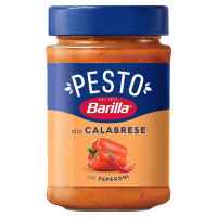 ราคา บาริลล่า ซอสพาสต้า เพสโต้คาลาเบรีย 190 กรัม Pesto Alla Calabrese Pasta Sauce 190g Barilla brand (20956624830)