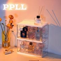 ราคา PPLL กล่องเก็บเครื่องสําอาง กล่องเก็บน้ำหอมชั้นวางสก์ท็อปตู้โชว์เครื่องสำอางกล่องเก็บฝุ่นมัลติฟังก์ชั่ (20888960346)