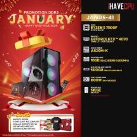 ราคา iHAVECPU คอมประกอบ JAND5 41 AMD RYZEN 5 7500F 3 7GHz 6C 12T INNO3D GEFORCE RTX 4070 TWIN X2 12GB GDDR6X ASUS PRIME A620M K APACER NOX 16GB 8x2 DDR5 5200MHz (21207291044)