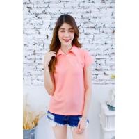 ราคา เสื้อโปโลสีโอรส เสื้อคอปก เสื้อPolo (9510027060)